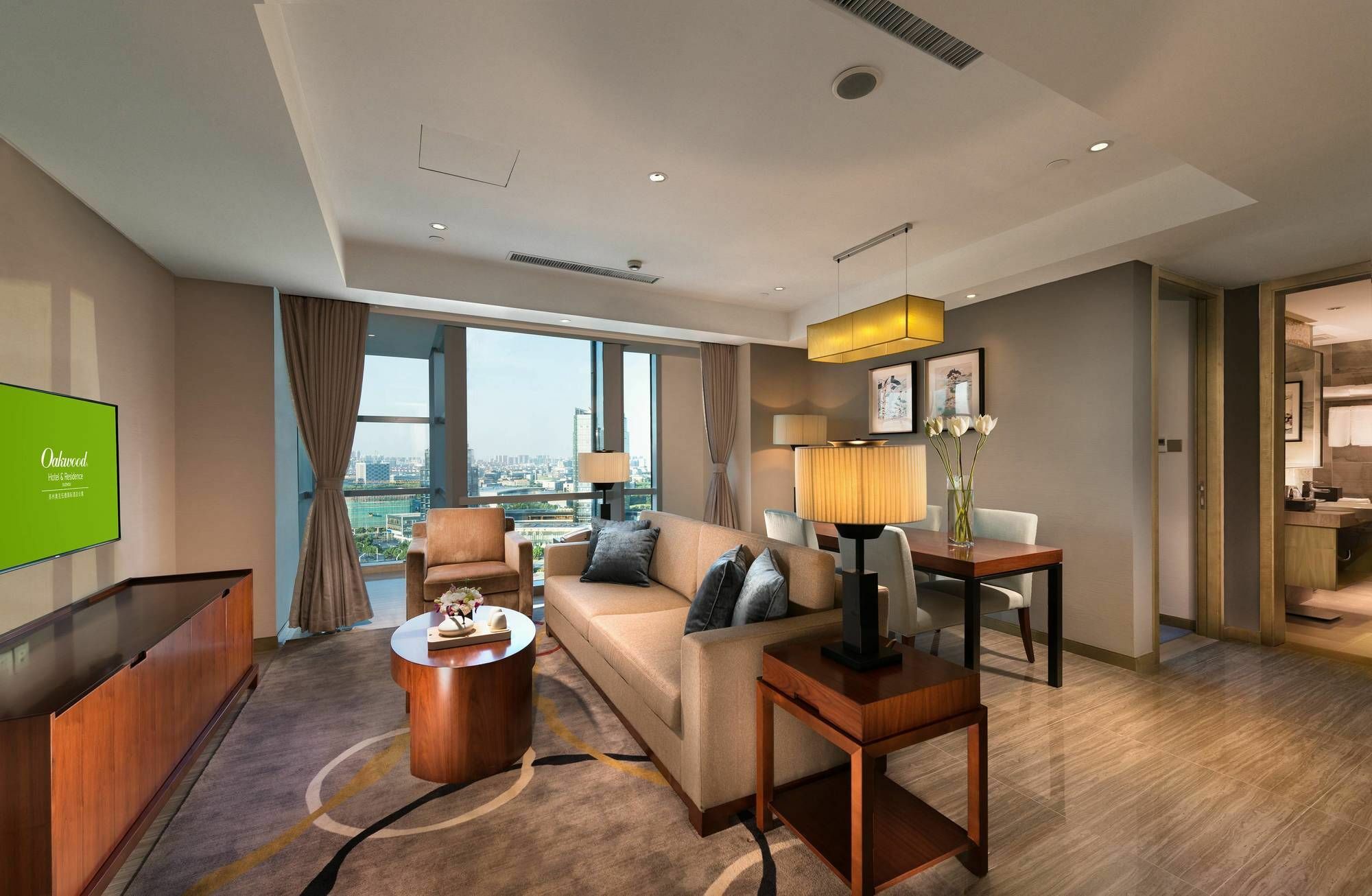 Oakwood Hotel & Residence Suzhou Σουτσόου Εξωτερικό φωτογραφία